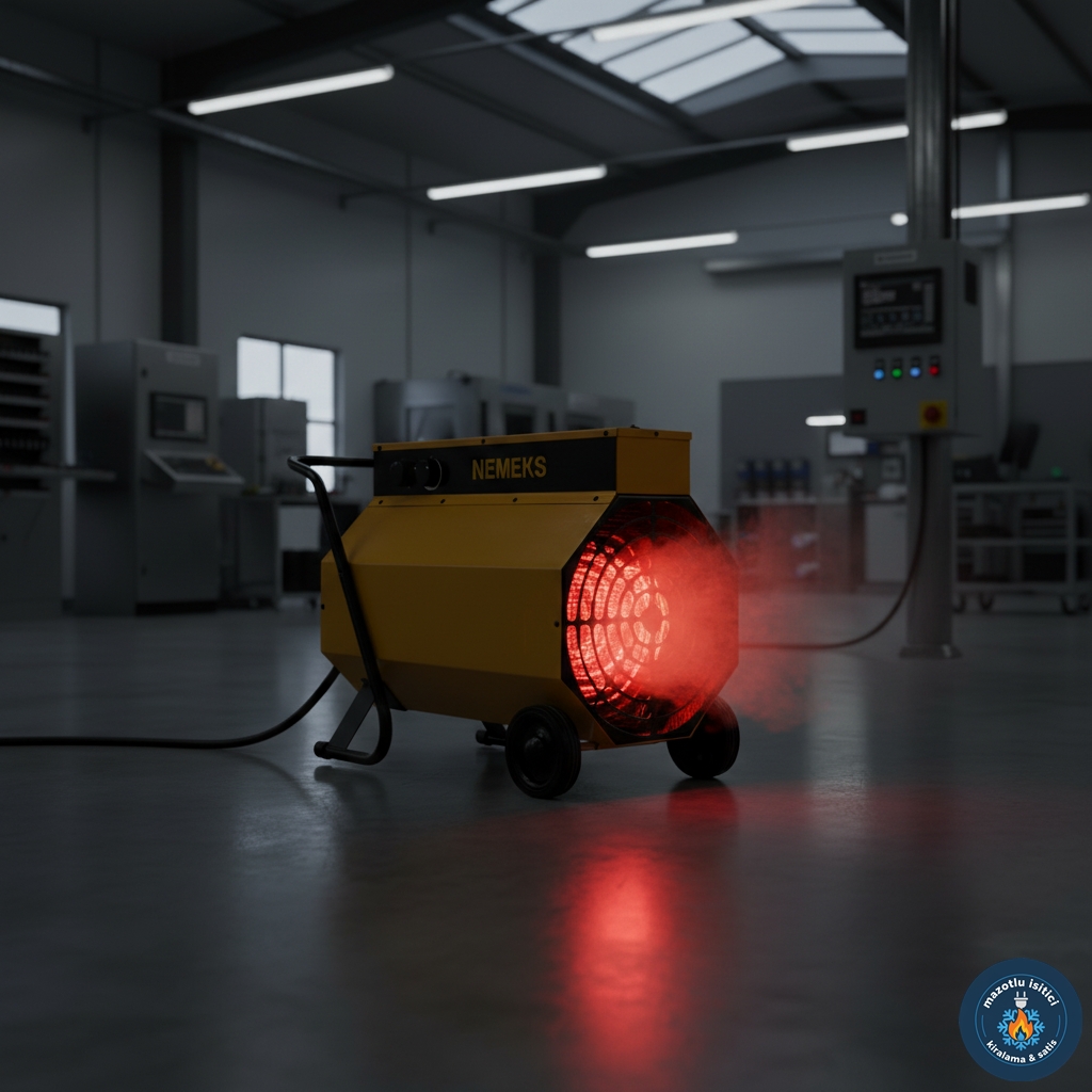 Bursa Nilüfer konut ve AVM şantiyeleri için ısıtıcı kiralama