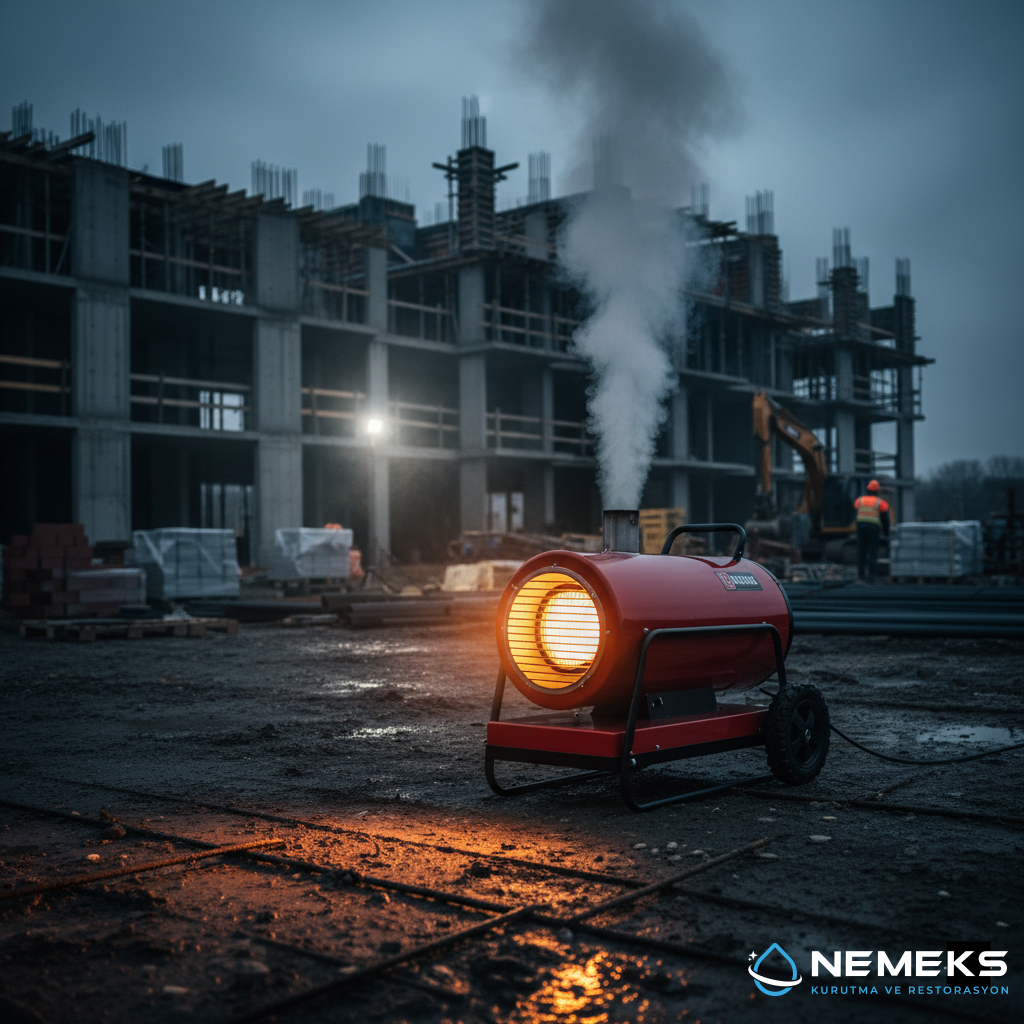 İzmit kentsel dönüşüm şantiye ısıtma