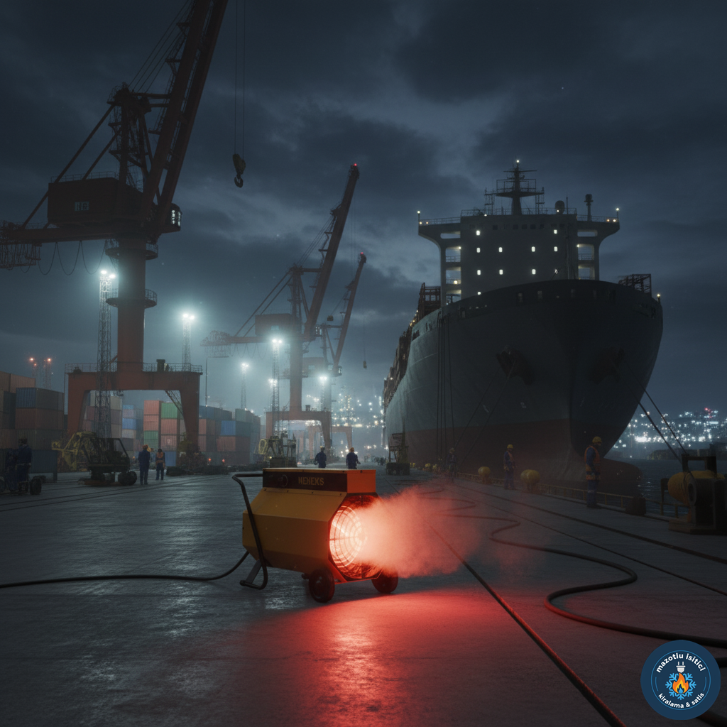 Gölcük Donanma Tersanesi için Isımak ısıtıcı kiralama hizmetleri